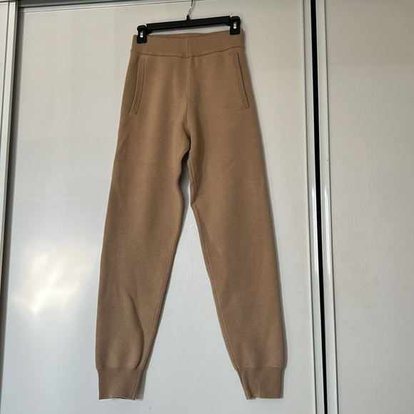 Maje Camel Knitted Jogger Pants size 34 - Picture 8 of 14